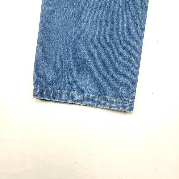 L.L. Bean Jeans Womens Mid Rise Straight Leg 6 Petite Blue Denim 25 Inseam - Picture 7 of 9